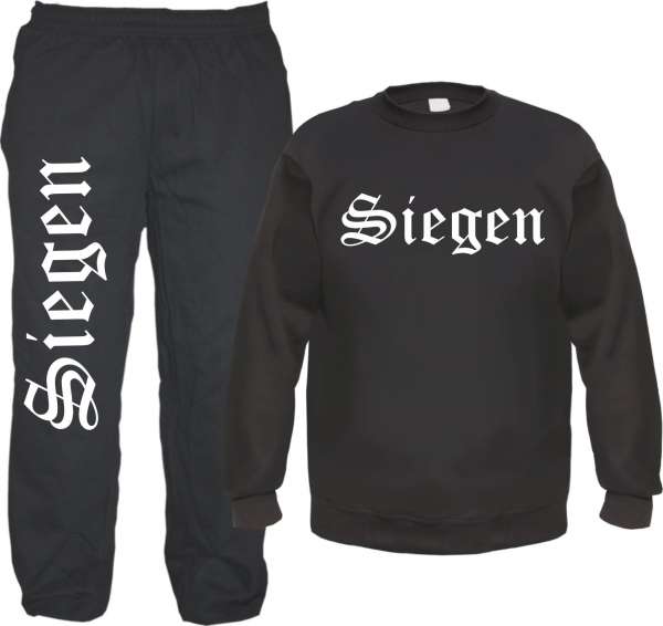 Siegen Jogginghose und Sweat im Set - Jogginganzug