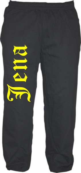 Jena Jogginghose - Altdeutsch - Druckfarbe Gelb - Sweatpants Hose