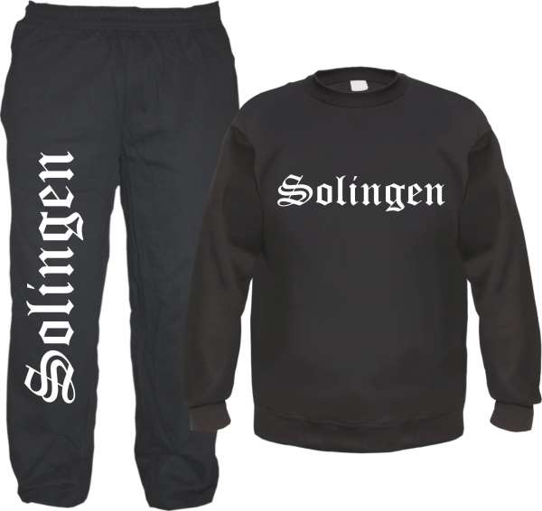 Solingen Jogginghose und Sweat im Set - Jogginganzug