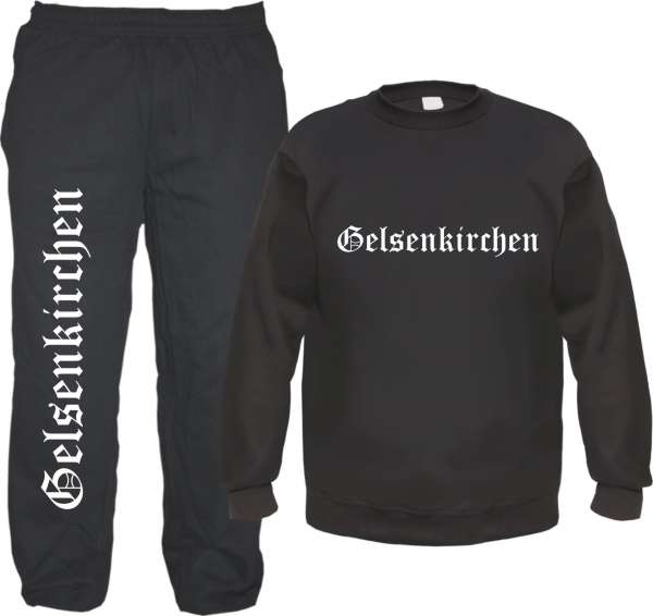 Gelsenkirchen Jogginghose und Sweat im Set - Jogginganzug