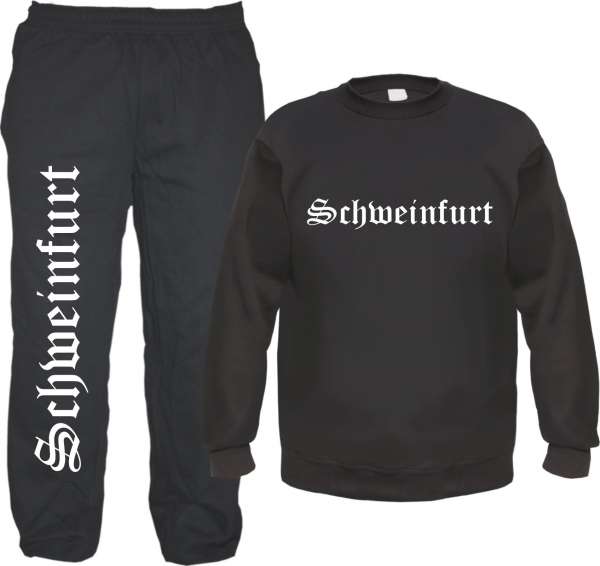 Schweinfurt Jogginghose und Sweat im Set - Jogginganzug