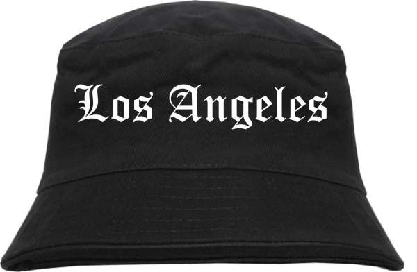 Los Angeles Fischerhut - Altdeutsch - bedruckt - Bucket Hat Anglerhut Hut